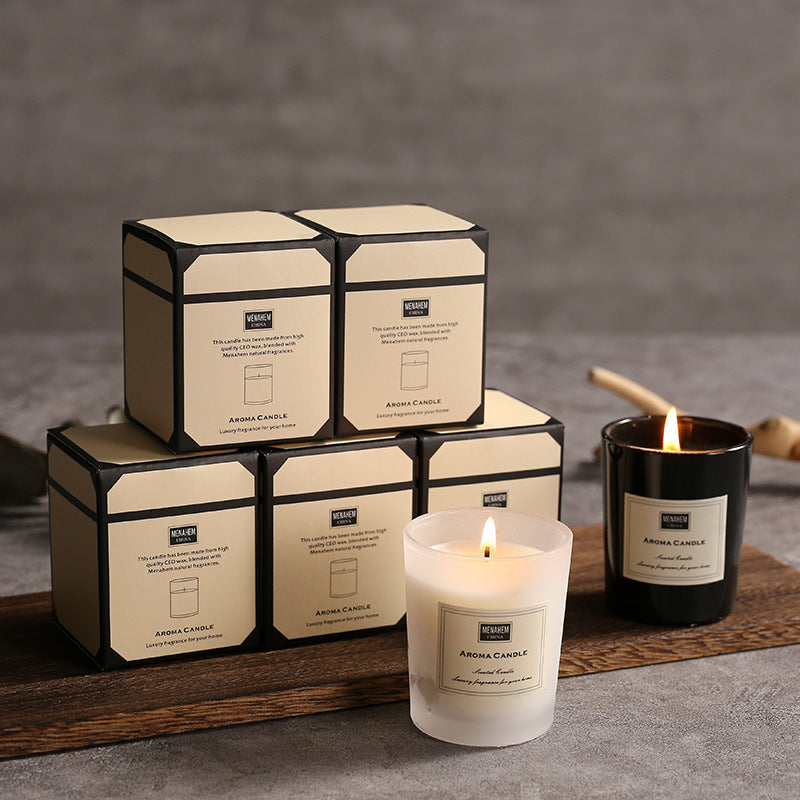 Aromatherapy Candle β Minimal Glass Edition