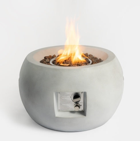 Graphite Ember Outdoor Fire Table 🪵