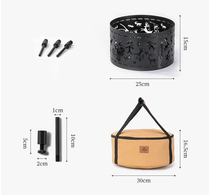 🔥 Celestial Ritual Fire Bowl