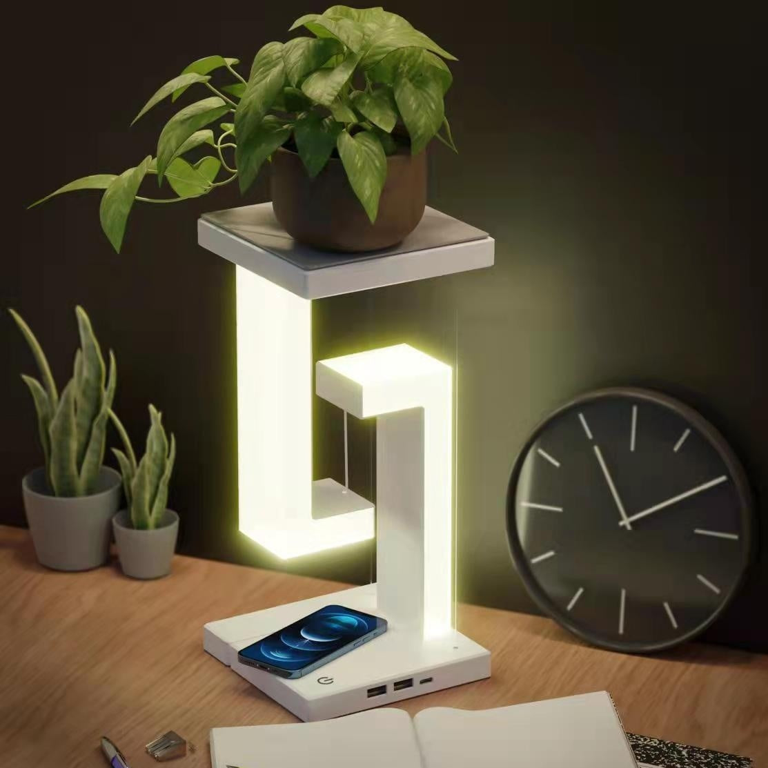 🌓 Magnetic Floating Table Lamp