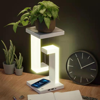 🌓 Magnetic Floating Table Lamp